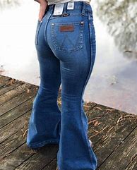 Image result for Bell Bottom Jeans Cowboy Boots