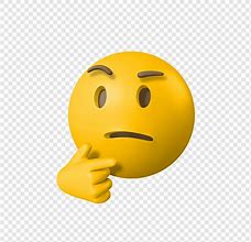 Image result for Emoji Thinking Face 3D