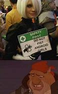 Image result for Do Not Finger the Android Meme