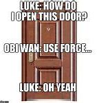 Image result for Door Meme