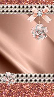 Image result for Bow Rose Gold Wallpaper iPhone