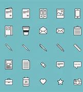 Image result for Blue Icon Set