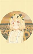 Image result for Sunflower Lock Screen Computer Whith Anime Kids Cutetest