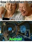 Image result for Iphone14 vs Android Meme