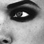 Image result for Half Face Black and White