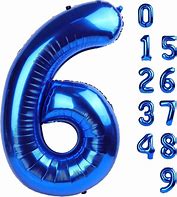 Image result for Number 6 Balloon