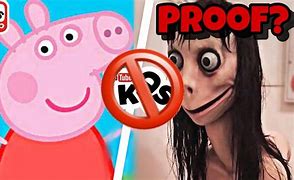 Image result for Momo Peppa Pig Scary