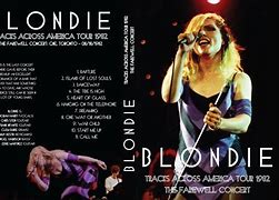 Image result for Edinburgh Evening News Blondie Live in 1982