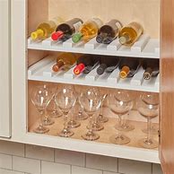 Image result for Kitchen Cabinet Wine Rack to Put Between to Cabinets Already in Place