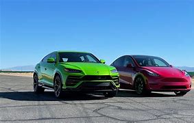 Image result for Lambergini and Tesla Photo