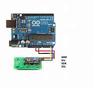 Image result for Arduino Uno to LCD I2C