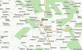 Image result for śrem Mapa