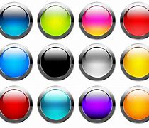 Image result for Silver Round Button