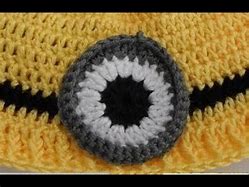 Image result for Crochet Minion Eyes