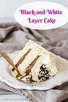 Image result for Black and White Cake Recipe