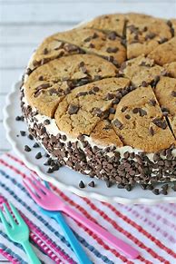 Image result for Chocolate Chip Ice Cream Cake