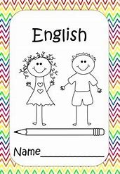 Image result for English Book Cover Printable