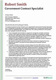 Image result for Contract Specialist Cover Letter Sample