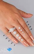 Image result for Diamond Ring Carat Size Comparison