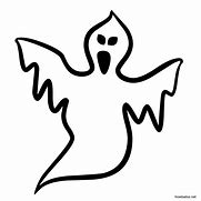 Image result for Halloween Ghost Outline