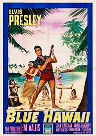 Image result for Blue Hawaii Poster