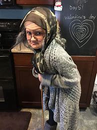 Image result for Old Lady Costume Makeup