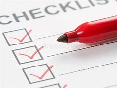 Image result for A Checklist