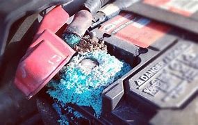 Image result for Corrosion around Battery Terminal