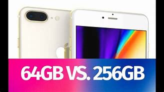 Image result for iPhone 8 Plus 64GB vs 256GB