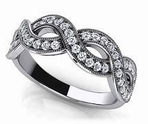 Image result for 25th Wedding Anniversary Diamond Rings