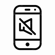 Image result for Mute Cell Phone Sign