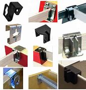 Image result for Hanging File Rail Clips