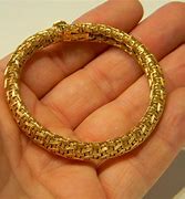 Image result for Woven Gold Bracelet
