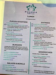 Image result for Puakea Grill Menu Take Out