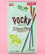 Image result for Choco Mint Pocky Sticks Backside