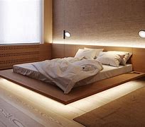 Image result for Floating Bed with LED Lights