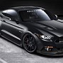 Image result for Black Mustang Drag Car