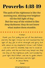Image result for proverbs "4 18"