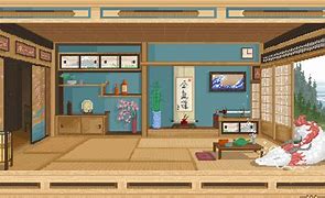 Image result for Pixel Art Aesthetic Room