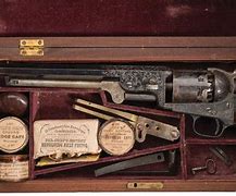 Image result for Engraved Colt 1851 Navy Revolver