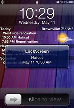 Image result for iPhone Main Lock Screens