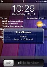 Image result for iPhone 5S Lock Screen