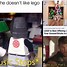 Image result for Lego-building Meme