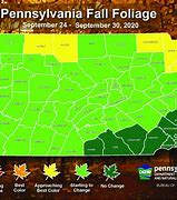Image result for Pennsylvania Fall Foliage Calendar