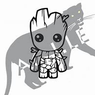 Image result for Baby Groot Decal