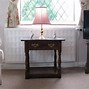 Image result for Small Oak Table for Phone
