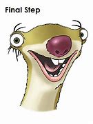 Image result for Sid Sloth Drawing