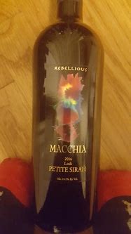 Image result for Macchia Petite Sirah Dubious