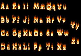 Image result for Flaming Text Fonts