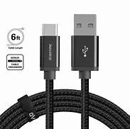Image result for Type C Charging Cable Black